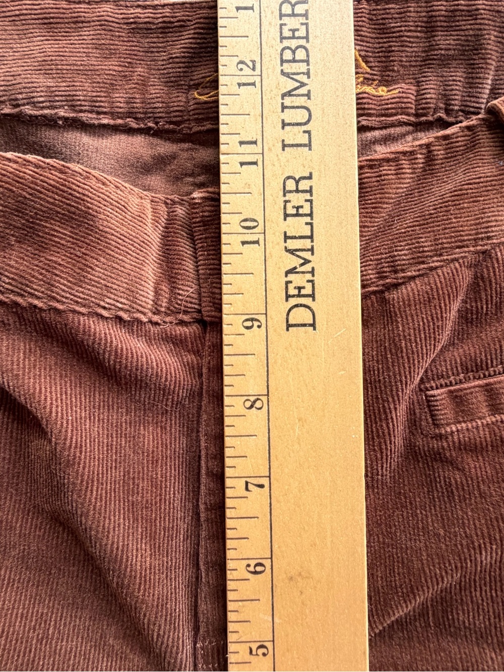 Bob Timberlake Women’s Brown Corduroy Pants - Picture 5 of 7